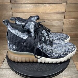 Adidas Tubular X Primeknit Black Oreo BY3145 Mens Size 8.5 Sneakers High Top